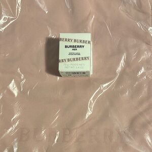 Burberry Pink Tote Bag and Burberry HER Candle Bundle